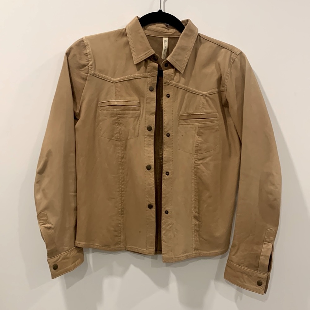 Western Leather Shirt